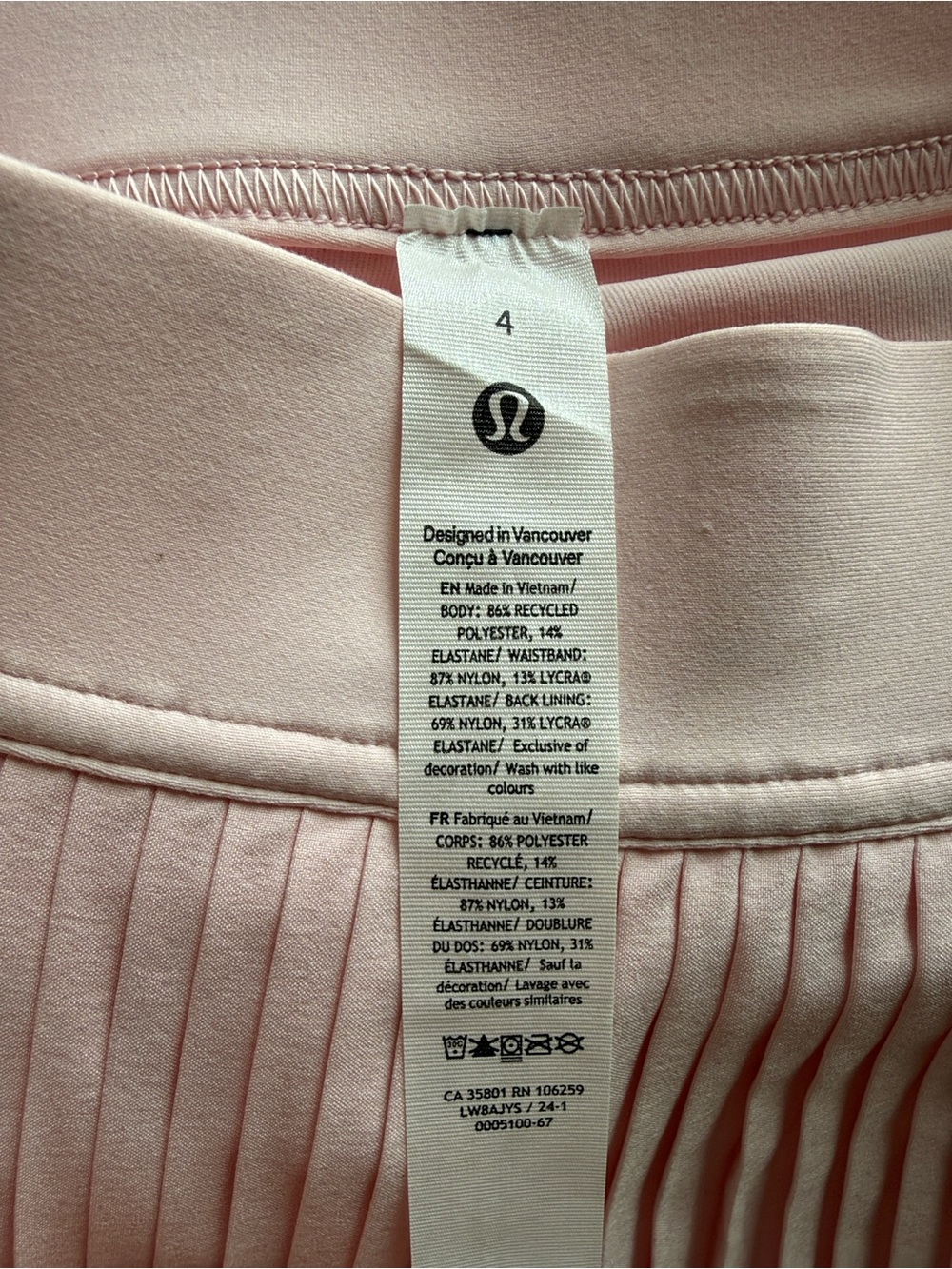 Lululemon Strawberry Milkshake
Tennis Set Size 4 - Picture 7 of 13